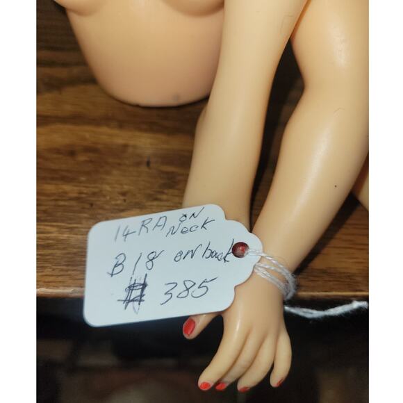 60's Vintage Sayco's Miss America Doll Head & Body Parts - Picture 6 of 7